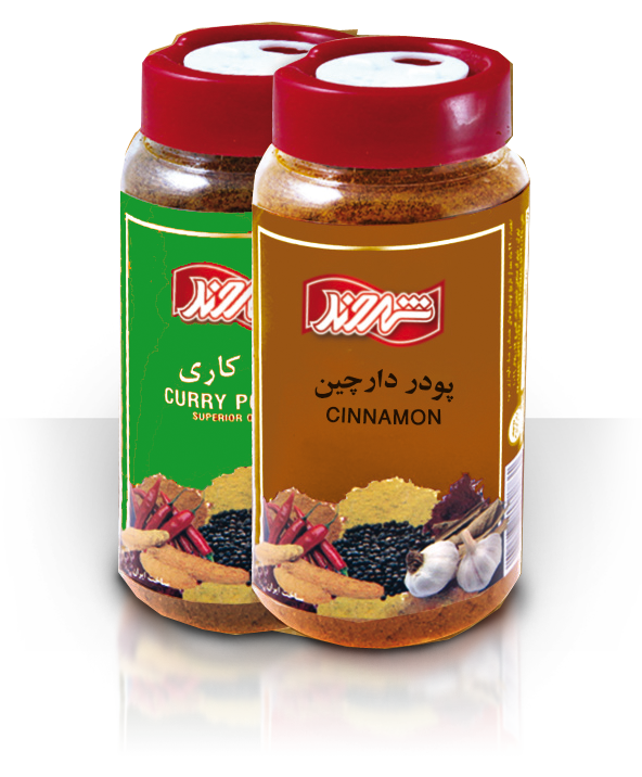 پودر دارچین و ادویه کاری Cinnamon & Curry