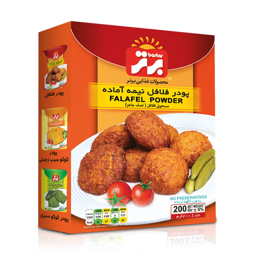 پودر فلافل ۲۰۰ گرم