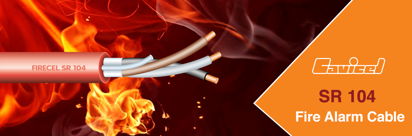 کابل اعلام حریق Cavicel SR104