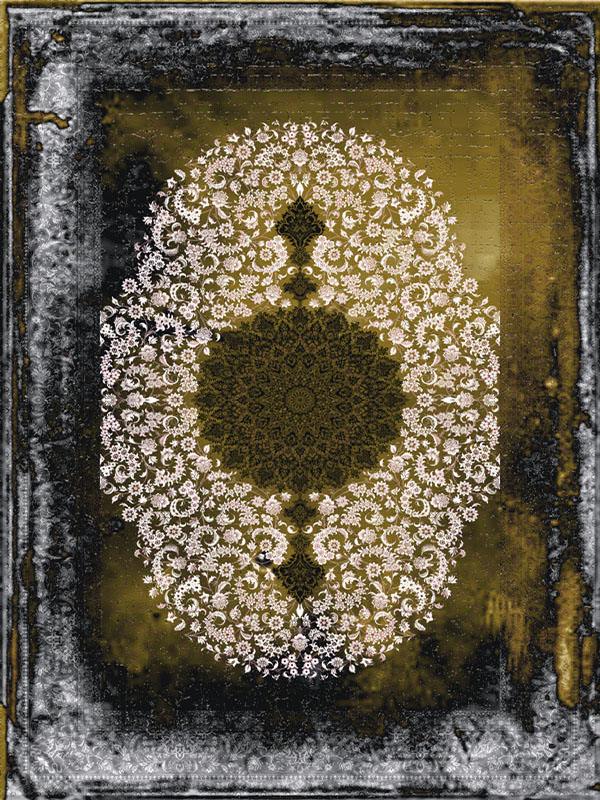 فرش 1200 شانه طرح عقیق