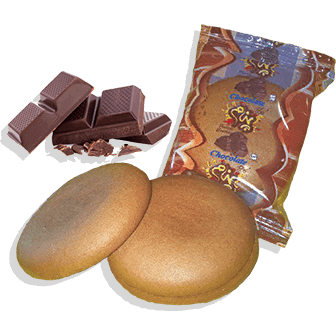 کلوچه شکلاتی جفتی پنام