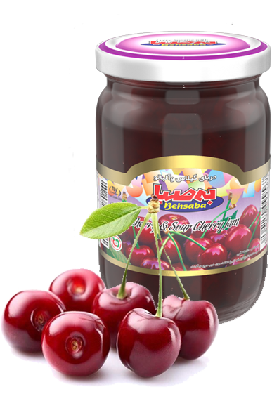 مربا آلبالو گیلاس به صبا