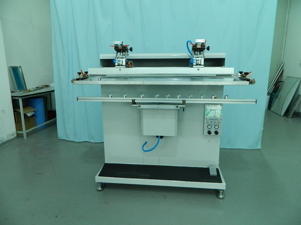 Screen printing machine printing medical catheter long pole screen printing machine