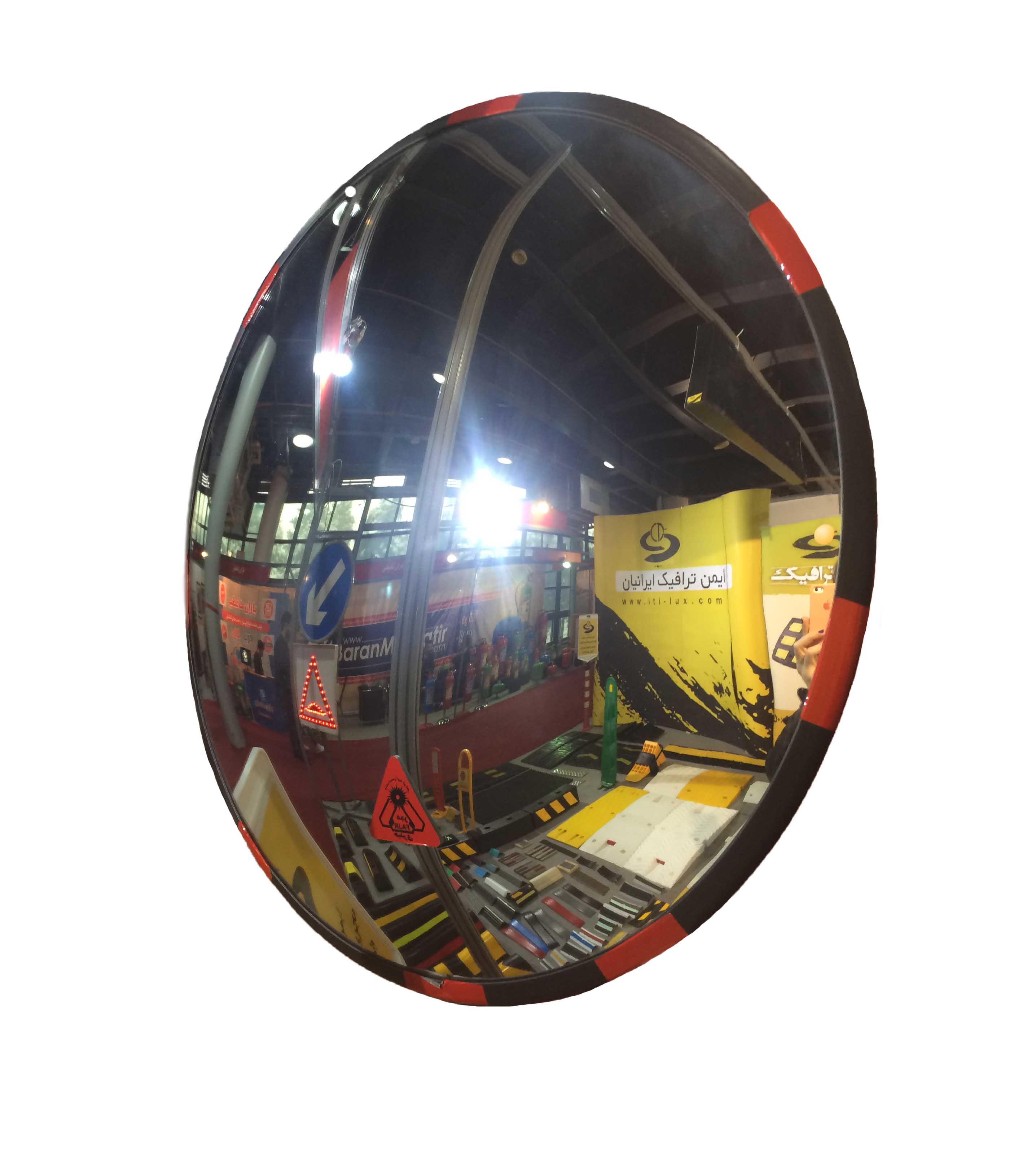 آینه محدب شیشه ای