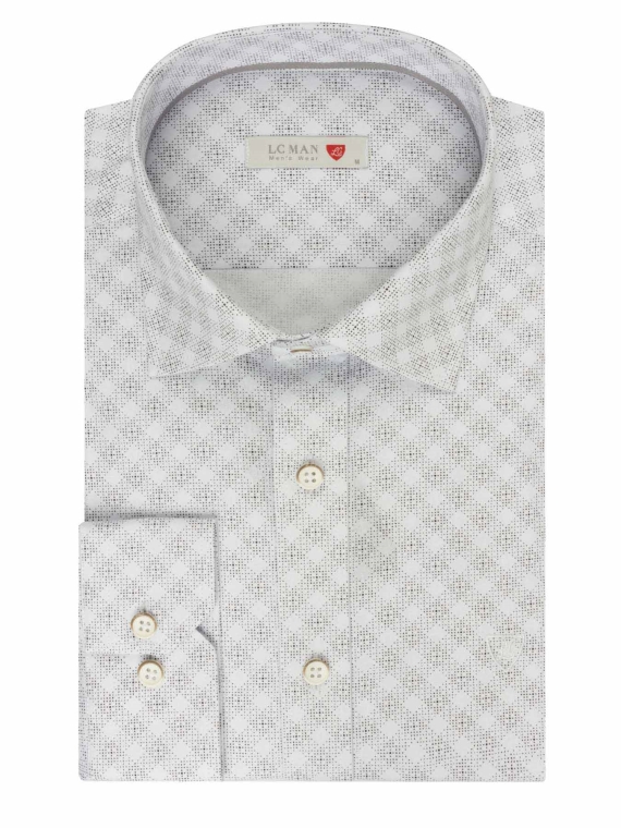 پیراهن آستین بلند ال سی من مدل 10200403736-سفید