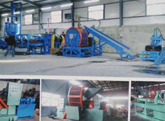 WASTE TYRE RECYCLING EQUIPMENTS