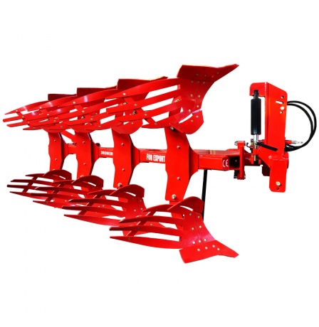 Two-sided four-sided plow