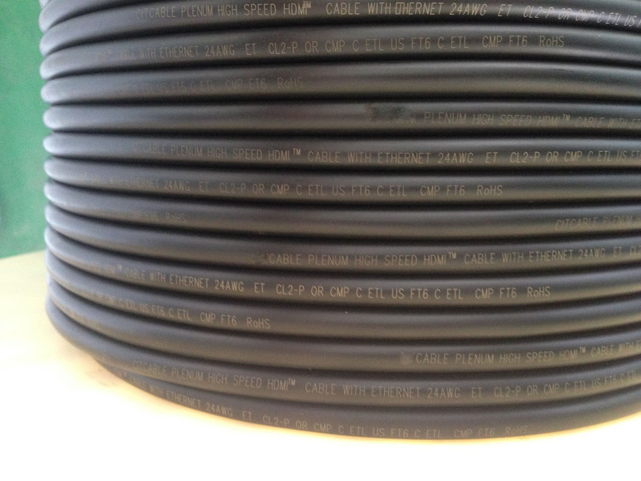 کابل اترنت با رتبه UL با سرعت بالا HDMI