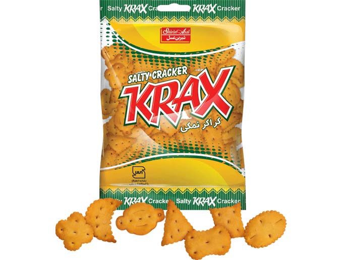 کراکر کراکس نمکی پاکتی