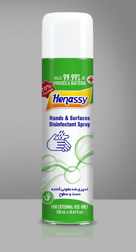 Hand sanitizer spray 250 ml