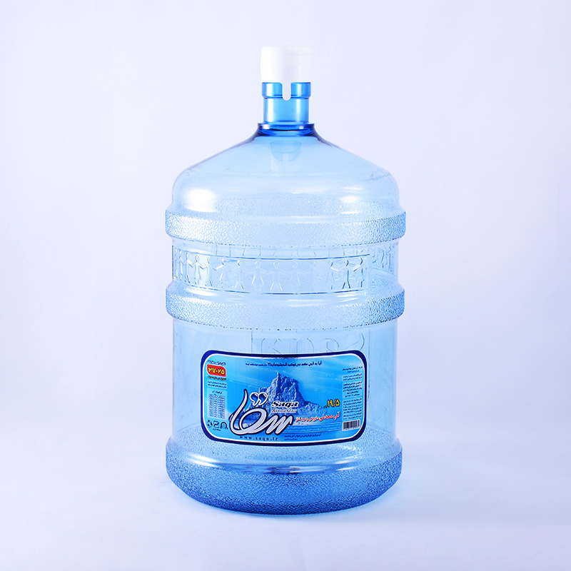 Polycarbonate bottle for mineral water 5.19 liters