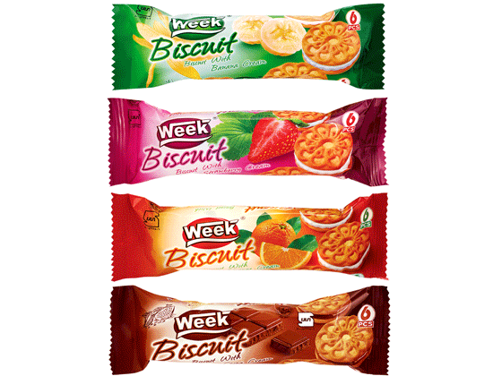 بیسکویت عینکی شش تایی