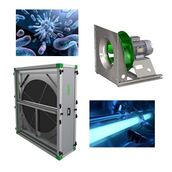 Hygienic air conditioner