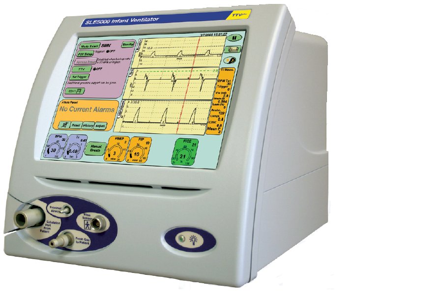 Advanced baby ventilator device model 5000