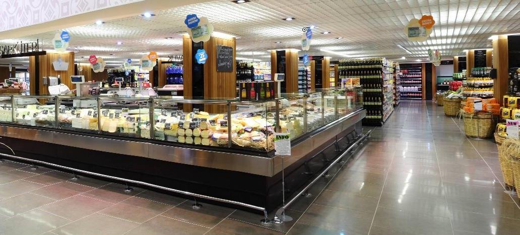 Store refrigerators and freezers