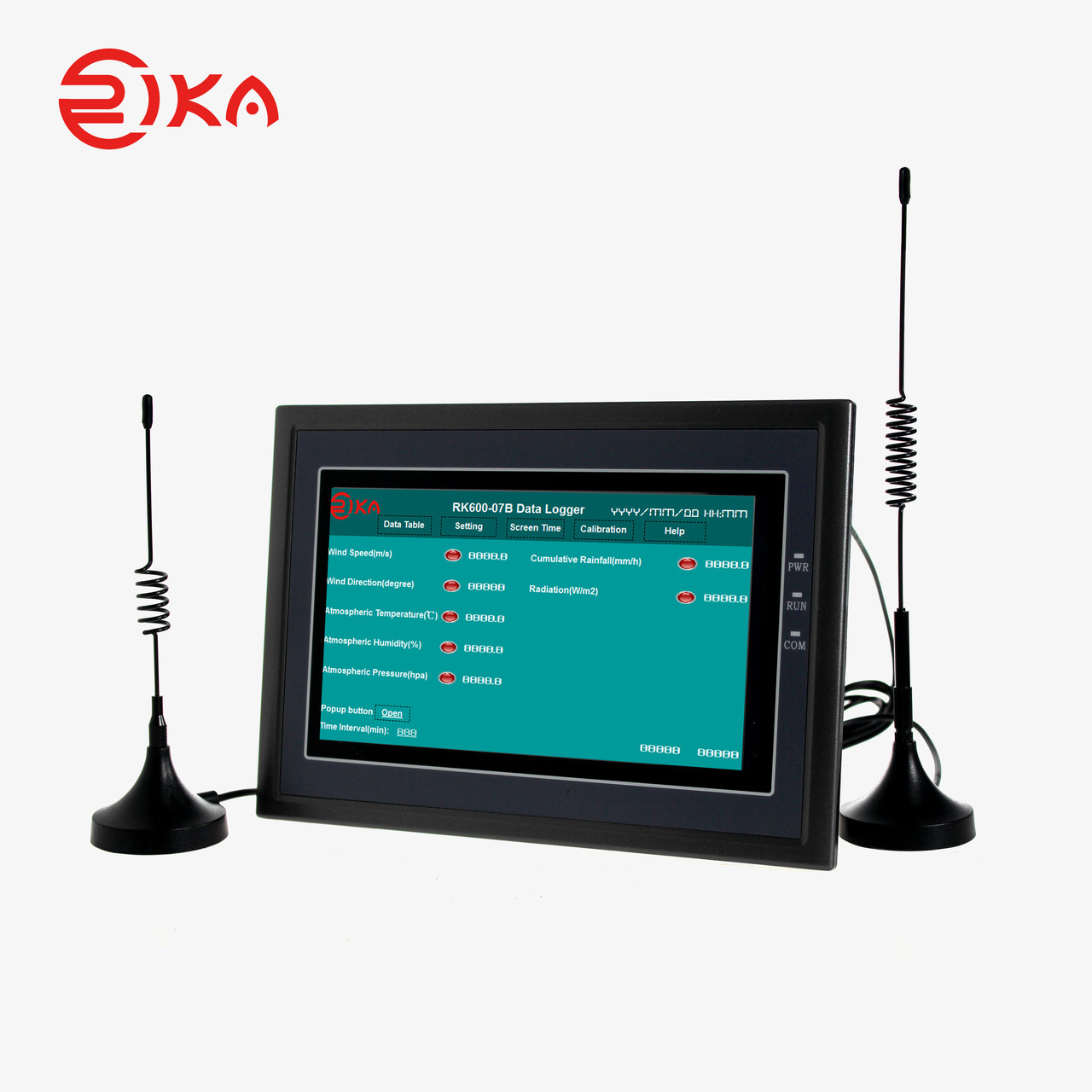 RK600-07B داده ثبت ایستگاه هواشناسی خودکار