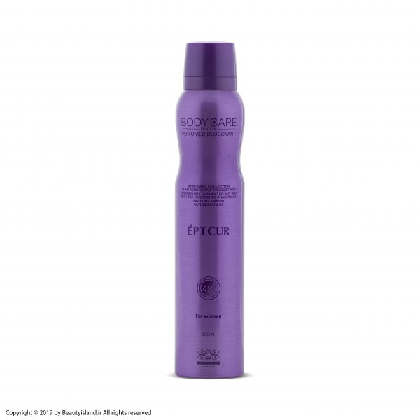 اسپری خوشبو کننده بدن زنانه رایحه اکلت (اپیکور)