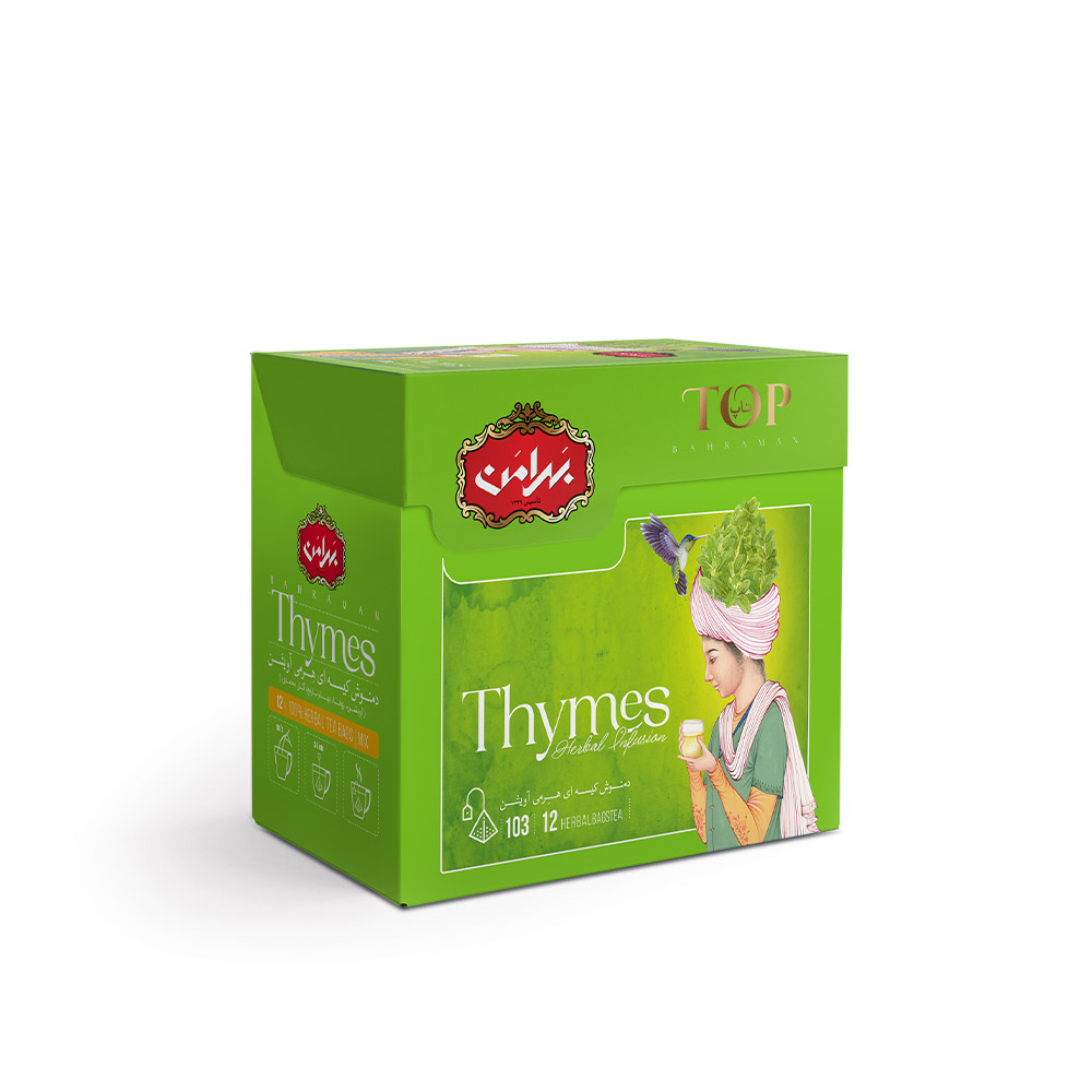 دمنوش کیسه ای هرمی آویشن تاپ