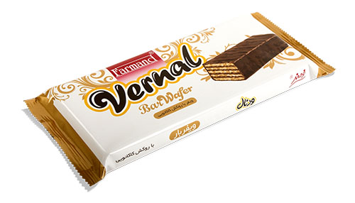 ویفر ورنال روکش کاکائو خانواده