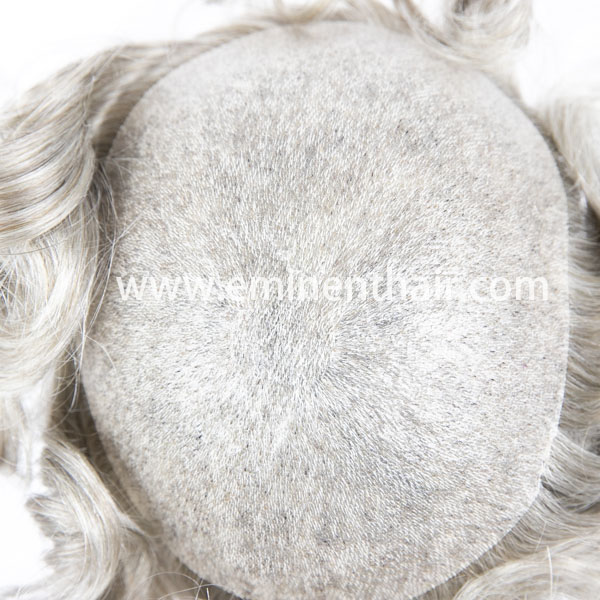 تاپی مردانه موی انسان با پوست سفارشی