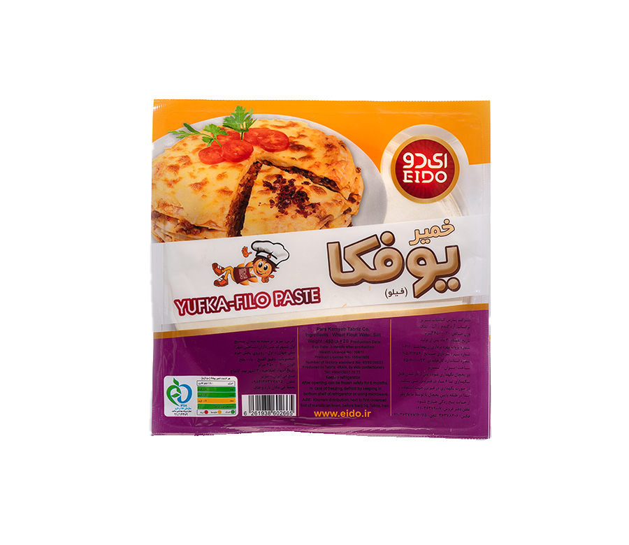 خمیر یوفکا گرد بزرگ