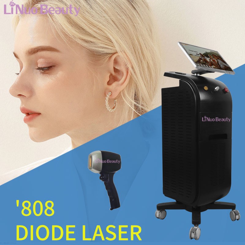 دستگاه لیزر 755 808 1064 نانومتر موهای زائد