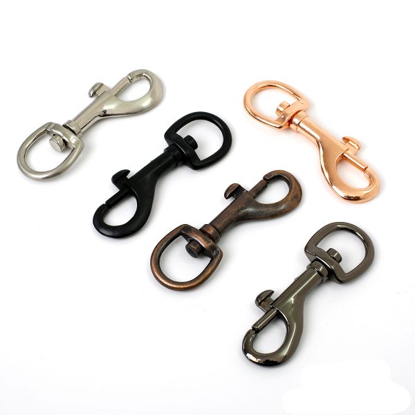 Colorful Alloy Steel Snap Hook Ring Buckle Nickel Chrome Brass Rose