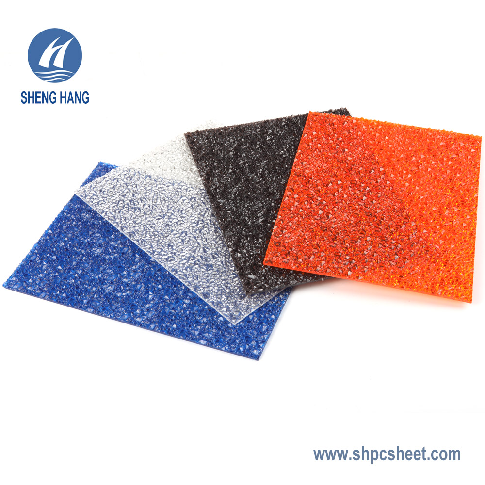 Diamond Pattern PC Embossed Sheet