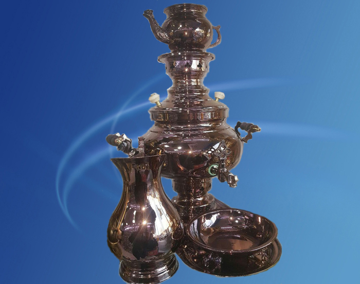 سماور زغالی نادیا ساده