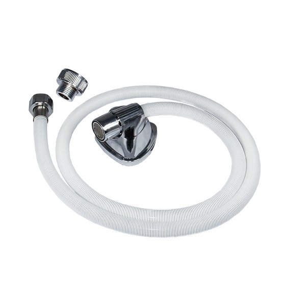ABS White Wired Toilet Hose