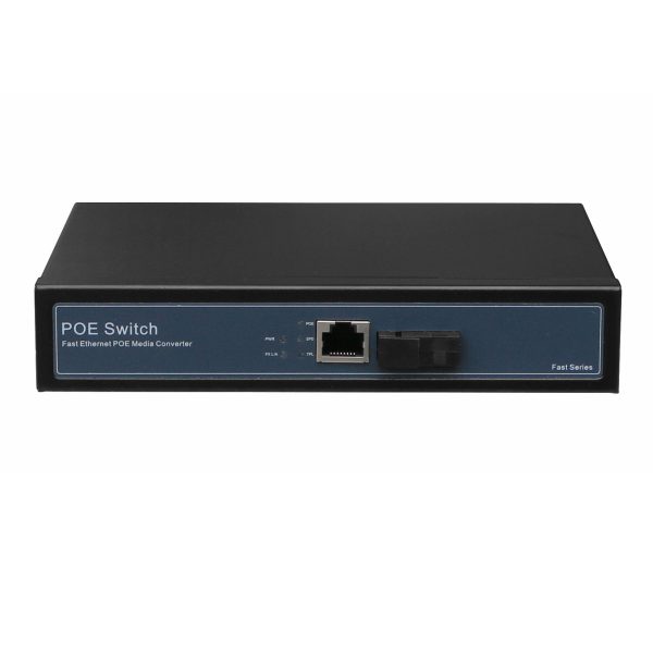 10/100Mbps POE media converter