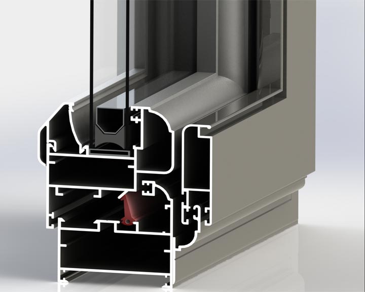 پنجره لولایی MPL300