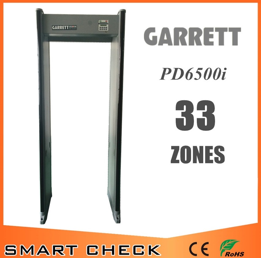  GARRETT PD6500I WALK THROUGH METAL DETECTOR