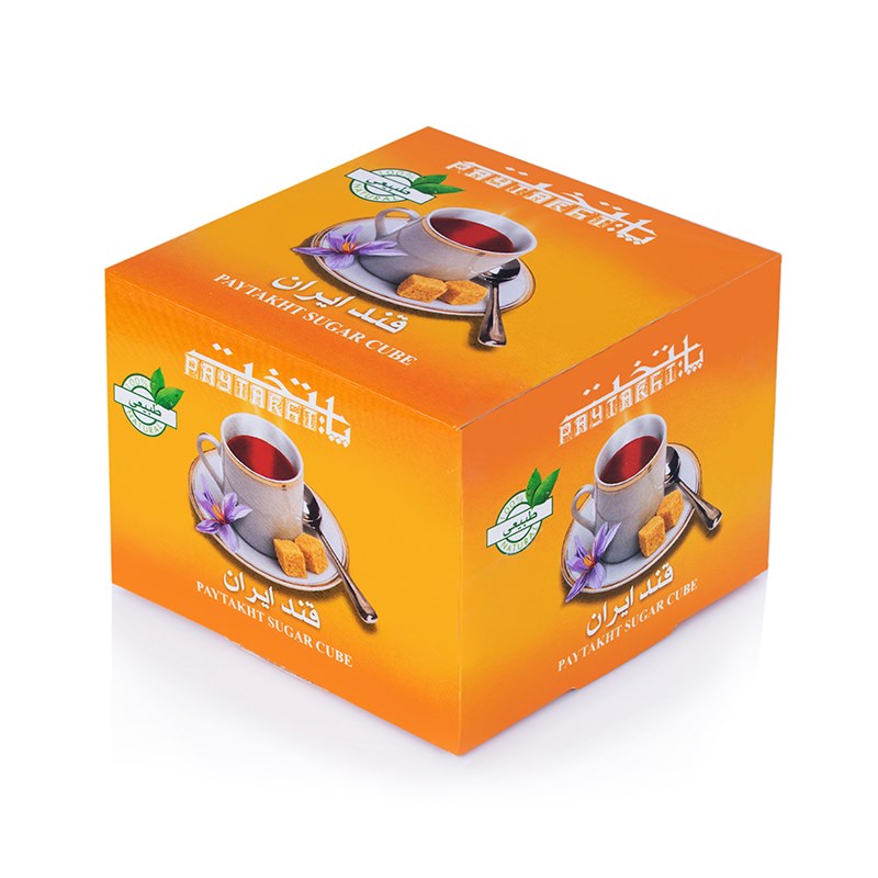 قند زعفرانی (جعبه ای)