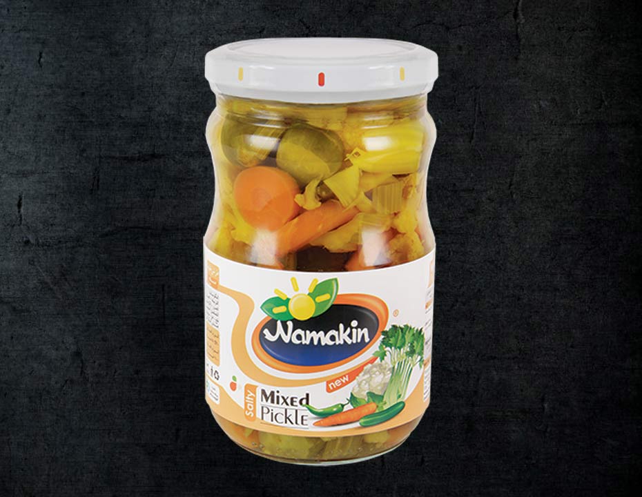 ترشی شور مخلوط نمکین