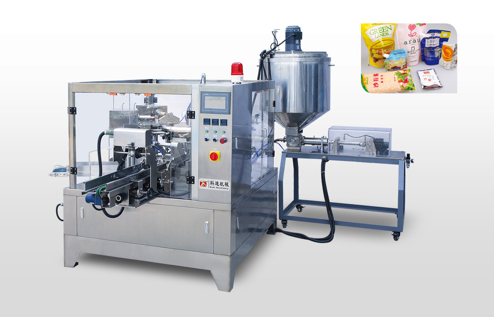 Liquid soap packing machine