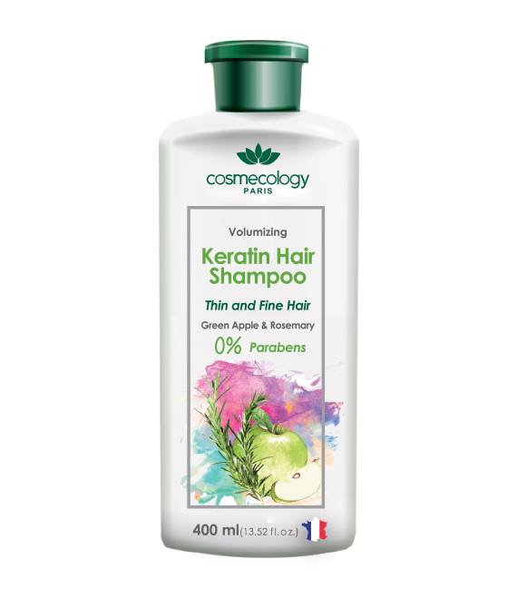 Keratin hair volume shampoo