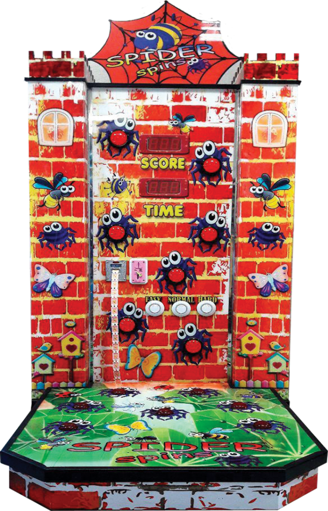 Spider Spin amusement park