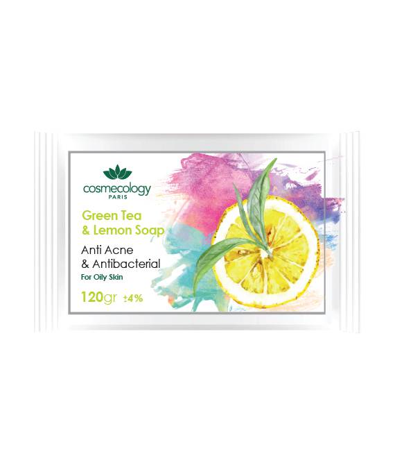 Green tea and lemon soap