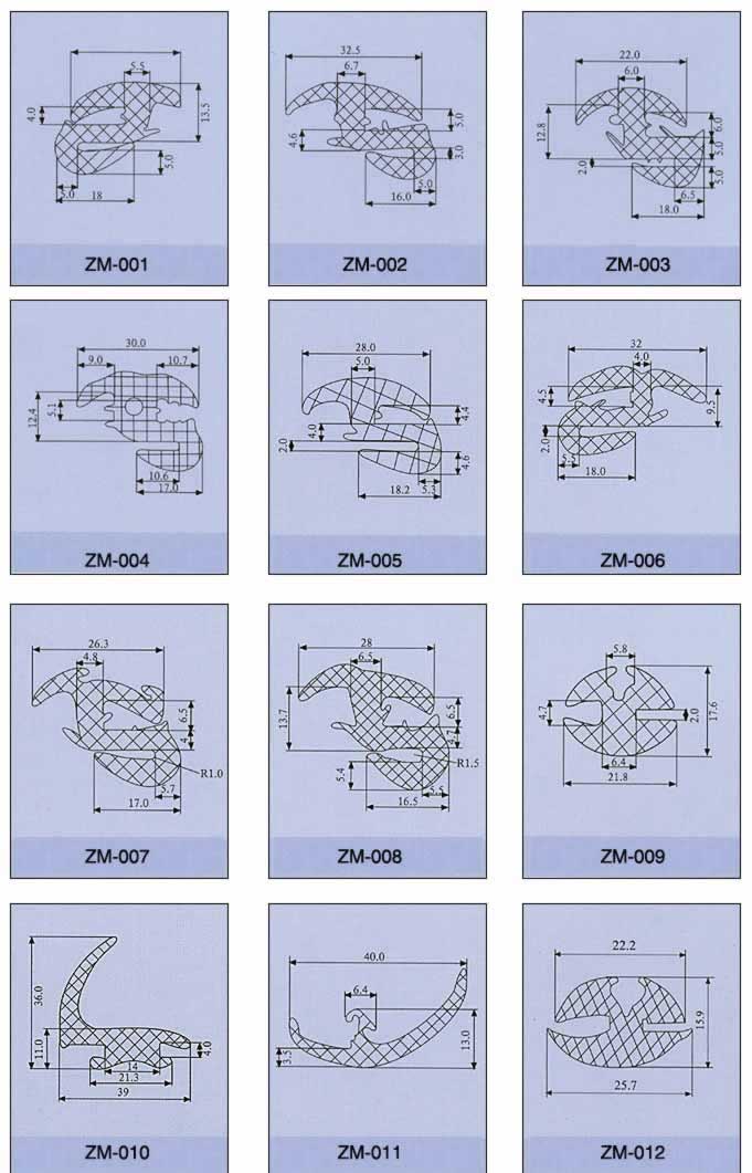 نوار آب بندی شیشه های جلو