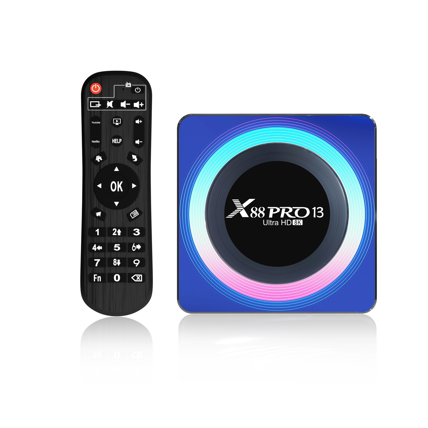 2023 Newest X88pro android 13 RK3528 8K decoding BT 5.0 tv box