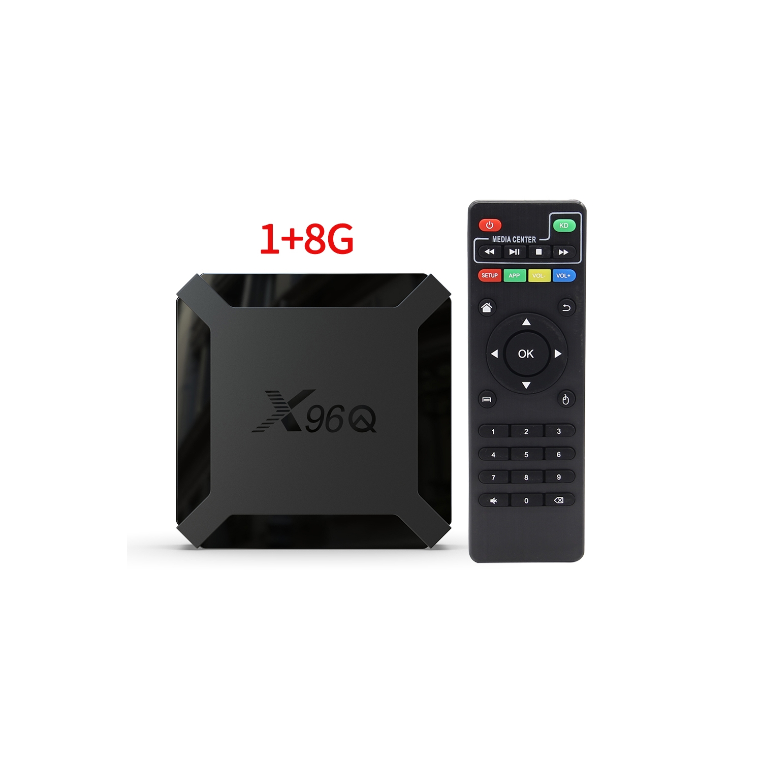 X96Q 1G8G TV Box Android 2.4G Wifi Allwinner H313