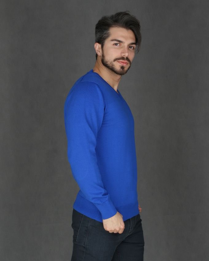 بلوز بافت یقه هفت مردانه