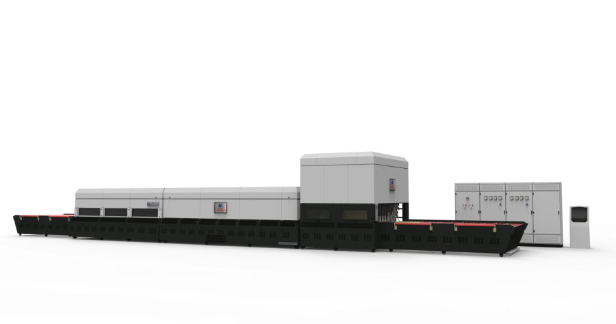 J Shape Glass Tempering Furnace