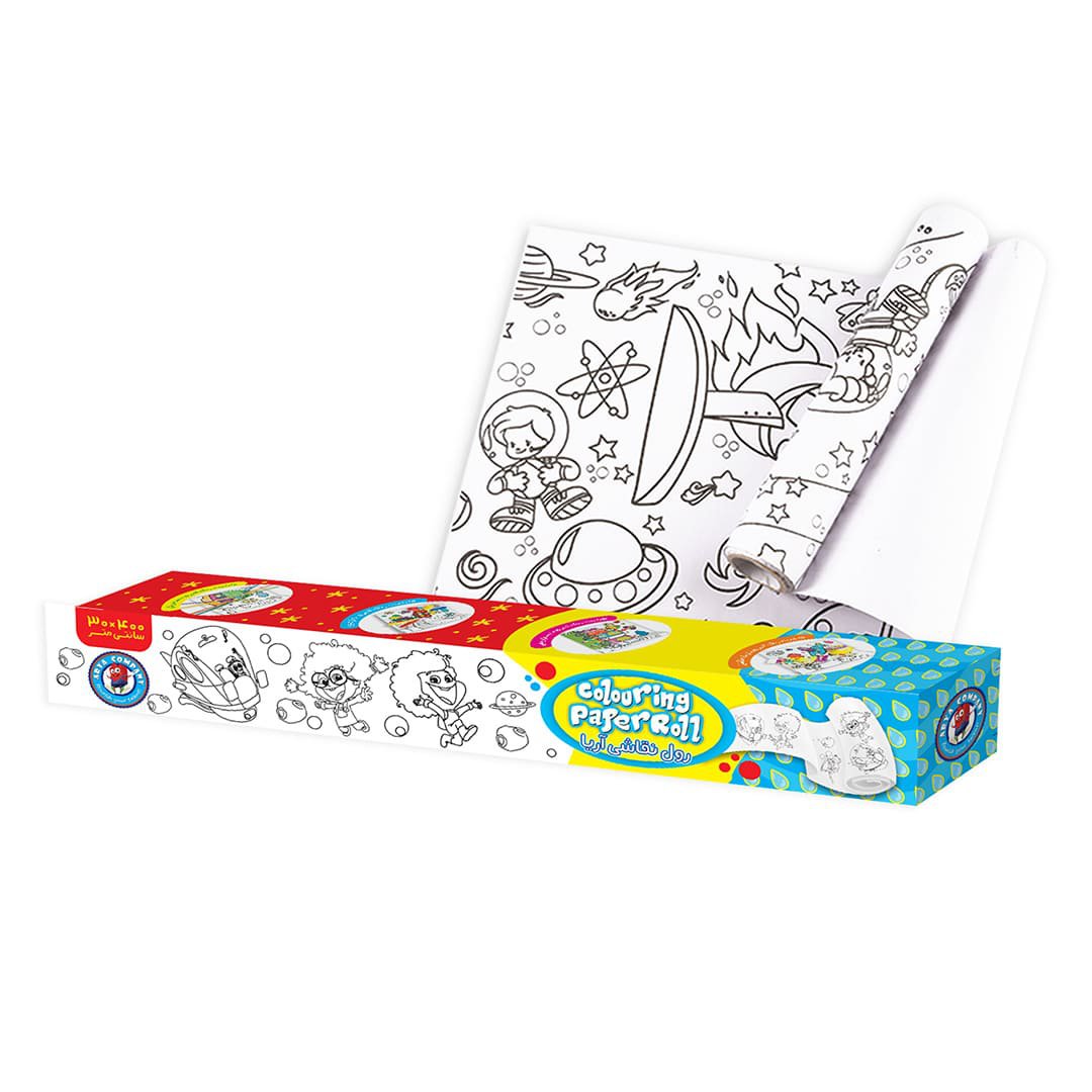 رول نقاشی پشت چسب دار ۳۰ سانتی متری