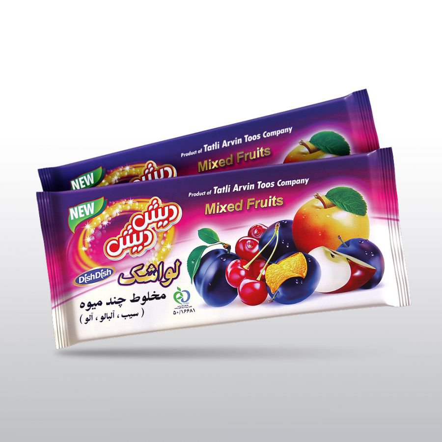 لواشک مخلوط چند میوه