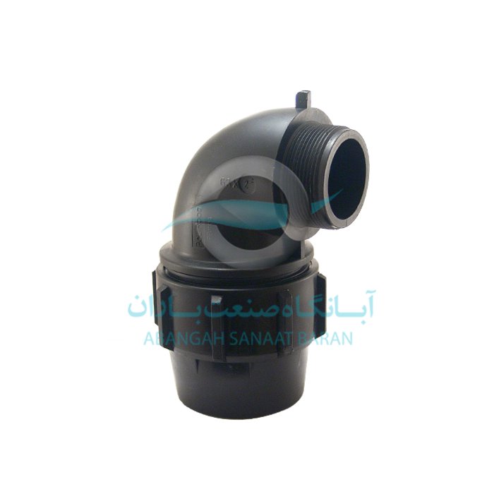 زانو نر پیچی پلی اتیلن