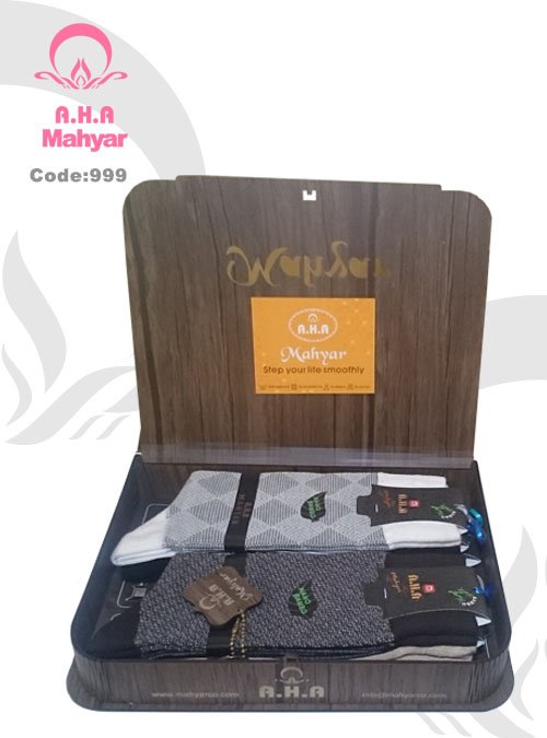 جوراب مردانه گیاهی بامبو A.H.A