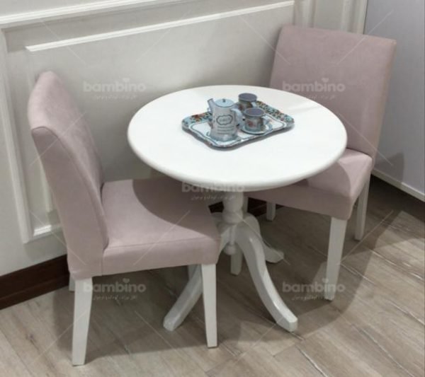 Pooneh teen chair and Pooneh round table