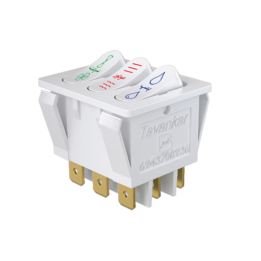 کلید کولر سه پل توانکار